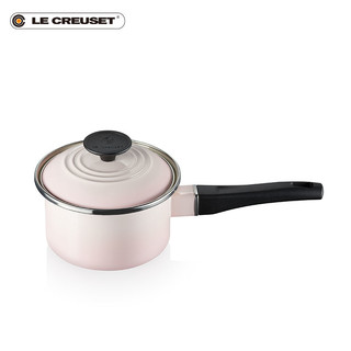 LE CREUSET 酷彩 珐琅钢奶锅(14cm、1.45L、珐琅钢、贝壳粉)