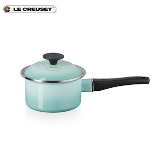 LE CREUSET 酷彩 珐琅钢奶锅(14cm、1.45L、珐琅钢、鼠尾草色)