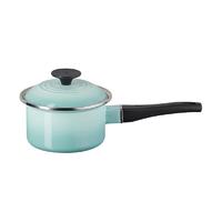 LE CREUSET 酷彩 珐琅钢奶锅(14cm、1.45L、珐琅钢、鼠尾草色)