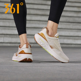 361° 爆沫SE361男鞋运动鞋2023夏季新款361度网面透气跑鞋减震跑步鞋男