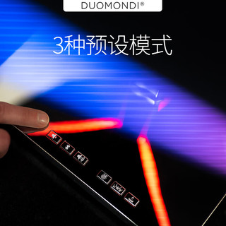 DUOMONDI/多曼尼 DS 16 意大利轻奢桌面无线蓝牙音箱 家用高端音响 Spero 16 极夜黑
