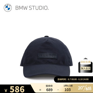 BMW 宝马 Studio宝马studio 2023年春夏新品男式棒球帽BP8A010RWN020 NAVY OS