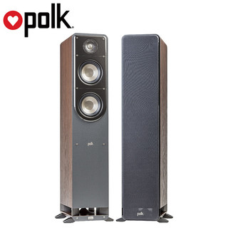 polk 普乐之声 SIGNATURE系列 S50 2.0声道音响 棕桃木色