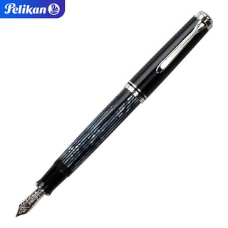 百利金 Pelikan钢笔M605黑色玳瑁纹德国进口商务签字笔14k金笔尖 黑玳瑁纹 EF尖
