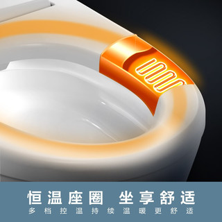 摩恩（MOEN）智能马桶盖板通用洁身器卡森系列储热式电子坐便盖板 SW2111