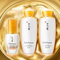 Sulwhasoo 雪花秀 滋盈肌本润颜水乳精华三件套套装 补水修护保湿护肤