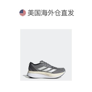 adidas/阿迪达斯 女士舒适运动跑步休闲鞋 直发 灰四/零金属/光束橙 US 8