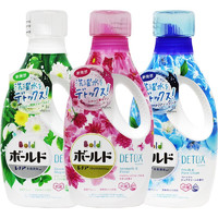 宝洁（P&G）洗衣液日本进口手洗机洗含柔顺剂瓶装 850g3瓶（3种香味各1瓶）