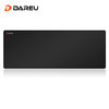 Dareu 达尔优 PG-D83-纯色简约电竞游戏长款鼠标垫超大号 锁边加厚办公键盘电脑书桌垫 黑色