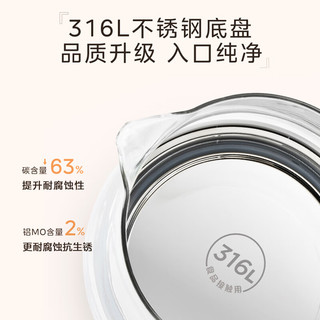 Midea 美的 养生壶316L材质不锈钢