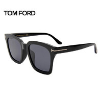 TOM FORD 汤姆.福特（TOM FORD）墨镜男女款眼镜明星同款黑色镜框太阳镜0892K 01A 56M