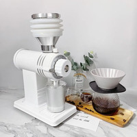  MANMOON 家用小型 电动咖啡磨豆机  白色