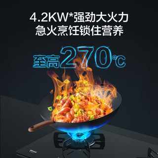 林内（Rinnai）星厨精准控温智能燃气灶 双灶 家用嵌入式天然气控温定时防干烧 JZT-2Q2LGHP