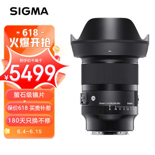 SIGMA 适马 Art 24mm F1.4 DG DN 全画幅微单 大光圈广角定焦镜头 风光星空夜景（索尼E卡口）