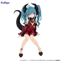 百亿补贴：bilibili 哔哩哔哩 FuRyu VOCALOID 初音未来 小恶魔 蔷薇色Ver.泡面压 景品手办