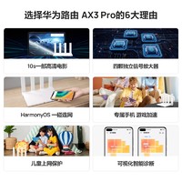 HUAWEI 华为 路由器 AX3 Pro Wi-Fi 6+ 3000Mbps 一碰连网