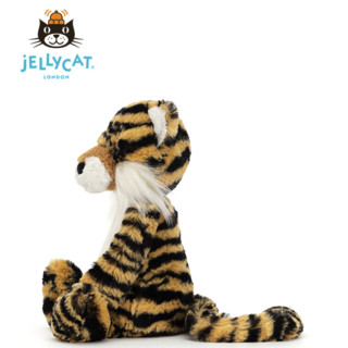 jELLYCAT 邦尼兔 BAS3TIG 害羞老虎毛绒玩具 花色 31cm