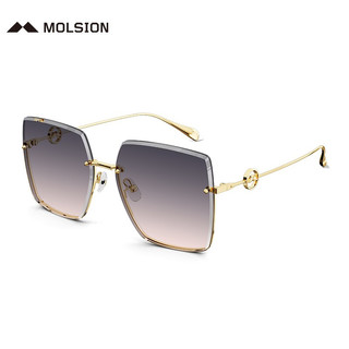 Molsion陌森眼镜迪丽热巴同款太阳镜时尚墨镜MS7150 A63