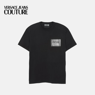 VERSACE JEANS COUTURE 男士Logo 棉质T恤短袖