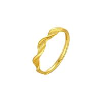 CHOW TAI SENG 周大生 G0AC0346 女士莫比乌斯环活口足金戒指 2.01g