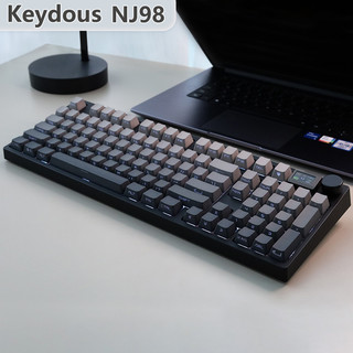 Keydous NJ98 三模2.4G蓝牙5.0无线热插拔98键机械键盘
