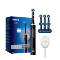 Oral-B 欧乐-B Pro4 Ultra 电动牙刷 黑色 刷头*3 （5人团）