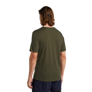 icebreaker 美利奴羊毛男ZoneKnit™凉感短袖T恤吸湿速干户外跑步