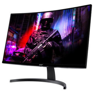 宏碁（Acer）暗影骑士27英寸1500R曲率全高清165Hz+1ms(VRB)+HDR小金刚电竞显示器ED273 P