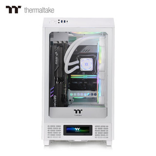 Thermaltake 曜越 The Tower 200 MINI-ITX机箱 半侧透 白色