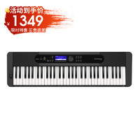 CASIO 卡西欧 官方旗舰店卡西欧电子琴CT-S100/CT-S200/CT-S300儿童初学家用专业考级61键多功能便携电子琴成人