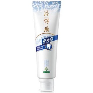 PZH 片仔癀 瓷光白牙膏美白改善口腔上火 桃花155g+薄荷+栀子