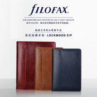 FILOFAX 斐来仕 英国进口手帐 Lockwood A6 A5 拉链包 真牛皮 记事本 笔记本活页手帐本