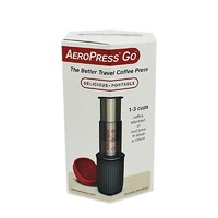 AeroPress 爱乐压 go第五代 Aeropress go 黑色咖啡压滤器 手冲滴滤壶 简单高效