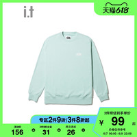 it :CHOCOOLATE情侣款圆领卫衣冬季休闲简约基础款3060XW