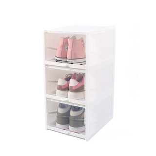 桓孟鞋盒抽屉式塑料收纳盒 可叠加透明鞋柜 其他规格联系客服
