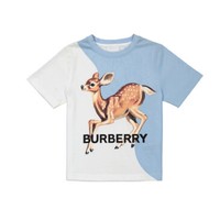 BURBERRY 博柏利 儿童短袖T恤 白色