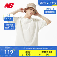 new balance 男女款T恤短袖 AMT21549