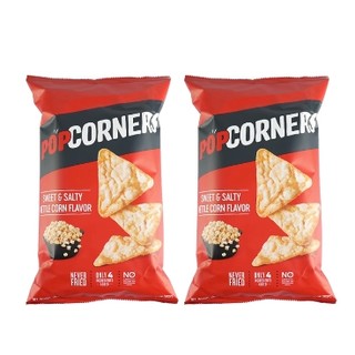 POPCORNERS 哔啵脆 临期出售赵露思推荐Popcorners咸甜味玉米脆142g*2零食