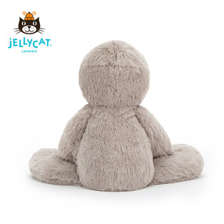 jELLYCAT 邦尼兔 BS3BS 贝利树懒毛绒玩具 浅灰色 33cm