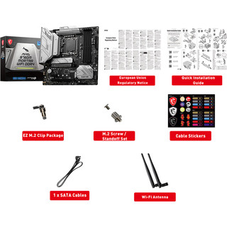 INTEL/英特尔酷睿13代 搭 微星B760M MORTAR 主板CPU套装