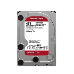 Western Digital 西部数据 红盘Plus 4T NAS硬盘 CMR垂直式