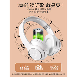 TH1头戴式蓝牙耳机无线降噪重低音游戏音乐运动跑步长续航适用于华为苹果小米手机