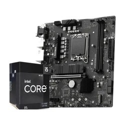 CORECOOL 酷睿 i5-12490F盒装+微星B760M BOMBER DDR4 主板CPU套装