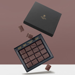 歌斐颂单一可可源产地黑巧克力礼盒装手工软心情人节限定礼物顺丰