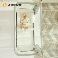 leeoeevee 婴儿床中床新生儿防吐奶斜坡垫可折叠多功能床垫  120x50cm
