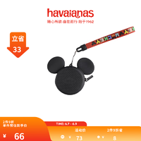 Havaianas 哈瓦那 2022年新Havaianas哈唯纳EARPHONE DISNEY CLASSICS硅胶耳机包 黑色 0090-黑色