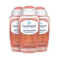 femfresh 芳芯 澳版femfresh芳芯私处洗护液*3瓶 洋甘菊女性清洗护理液