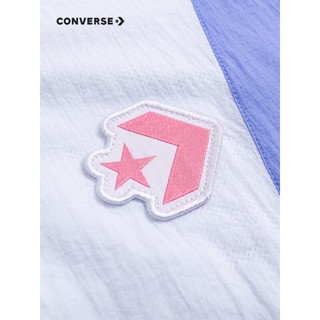 Converse 匡威童装女童皮肤衣2023夏季新款儿童休闲撞色外套 兰花紫 150/68(M)