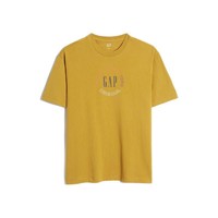Gap 盖璞 重磅密织系列 男女款圆领短袖T恤 809024