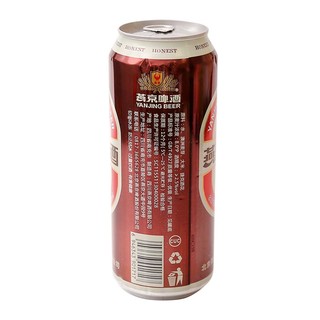 燕京厚道啤酒500ml/听